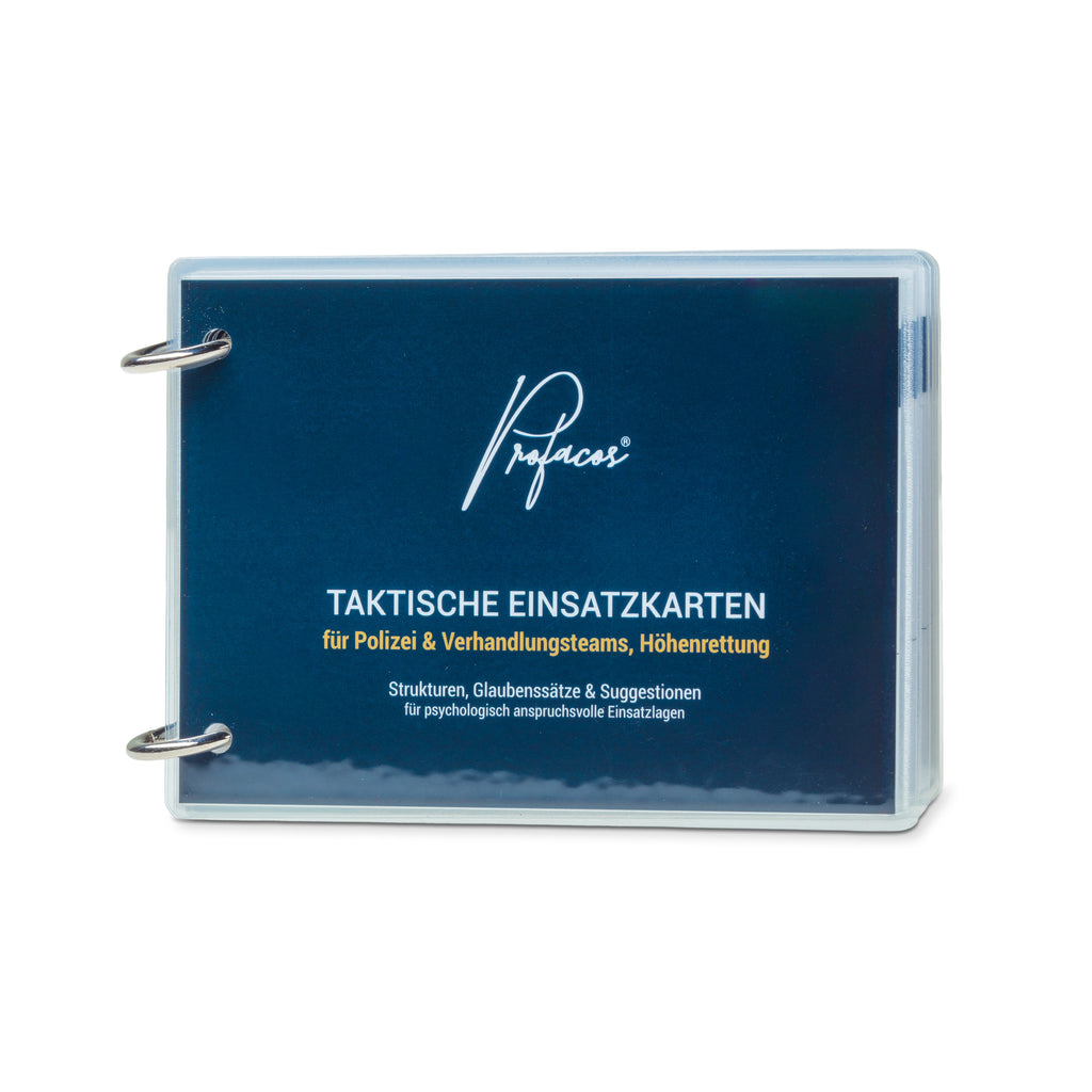Taktische Einsatzkarten – A6 Querformat, 44 Seiten, laminiert