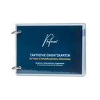 Taktische Einsatzkarten – A6 Querformat, 44 Seiten, laminiert