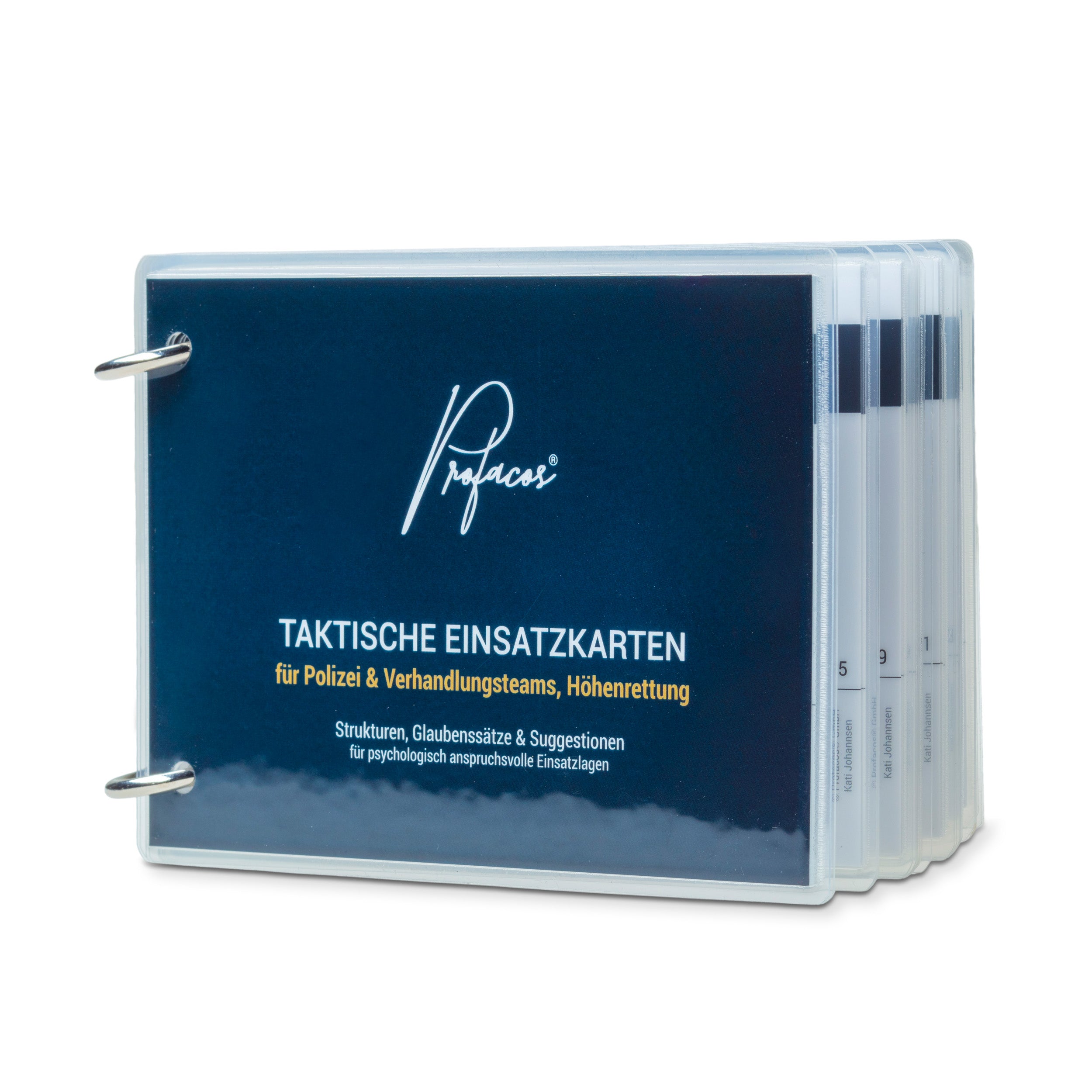 Taktische Einsatzkarten – A6 Querformat, 44 Seiten, laminiert